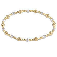 Load image into Gallery viewer, enewton Dignity Sincerity Pattern 4mm Bead Bracelet - Pearl