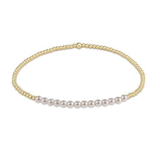 Load image into Gallery viewer, enewton Gold Bliss 2mm Pearl Braclet