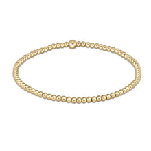 Load image into Gallery viewer, enewton EXTENDS Classic Gold 2mm Bead Bracelet
