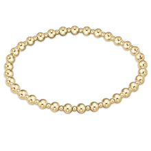 Load image into Gallery viewer, enewton EXTENDS - Classic Grateful Pattern 4mm Bead Bracelet - Gold