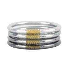 Load image into Gallery viewer, Budhagirl Moon All Weather Bangles, Set of 4 MEDIUM