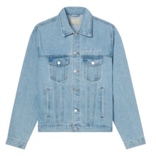 Load image into Gallery viewer, Elevated Faith What a Friend We Have in Jesus Denim Jacket