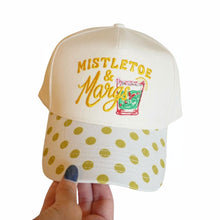 Load image into Gallery viewer, Mistletoe & Margs Polka Dot Hat