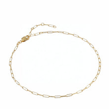 Load image into Gallery viewer, Kendra Scott Meadow PaperClip 14K Gold-Filled Chain Anklet