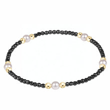 Load image into Gallery viewer, enewton Purpose Pearl 4mm Faceted Hematite Bead Bracelet