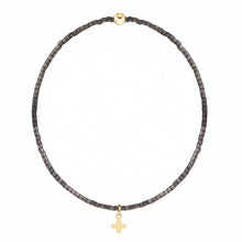 Load image into Gallery viewer, enewton Hope Classic Moonlight Signature Cross Small Gold Charm Bead Bracelet