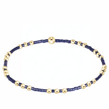 Load image into Gallery viewer, enewton Hope Joy Navy Gold Bead Bracelet