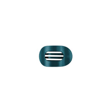 Load image into Gallery viewer, Teleties Teal With It Small Flat Round Hair Clip