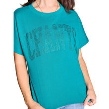 Load image into Gallery viewer, The Mvp Rhinestone Tee Coastal Carolina