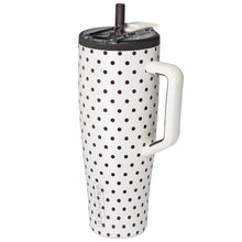 Load image into Gallery viewer, BruMate Era Flip 40 oz. Straw Tumbler Pola Dot