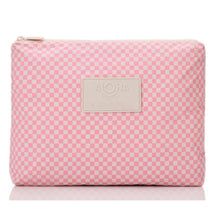 Load image into Gallery viewer, Tiny Check Mid Pouch Blush