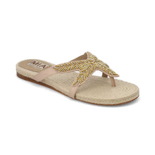 Load image into Gallery viewer, Athina Beaded Star Sandal Nude