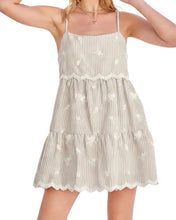 Load image into Gallery viewer, Embroidery Mini Dress