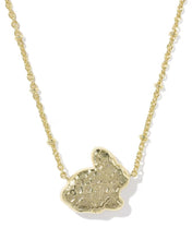 Load image into Gallery viewer, Kendra Scott Light Pink Bunny Necklace