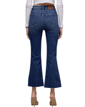 Load image into Gallery viewer, Happi Dark wash Cropped Flare