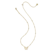 Load image into Gallery viewer, Kendra Scott Cailey Butterfly Gold Short Pendant Necklace