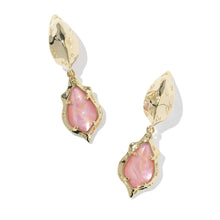 Load image into Gallery viewer, Kendra Scott Adriana Scallop Frame Gold Huggie Earrings