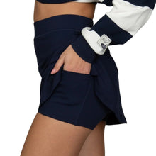 Load image into Gallery viewer, Vintage Navy MotionCloud A-Line Skirt