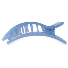 Load image into Gallery viewer, Blue Lagoon Medium Flat Rectangle Hair Clip