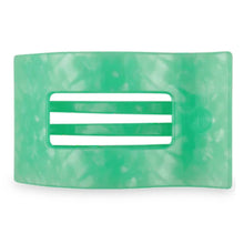 Load image into Gallery viewer, Spring Splash Medium Flat Rectangle Hair Clip