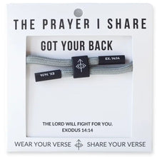 Load image into Gallery viewer, Got Your Back, Christian Cord Bracelet