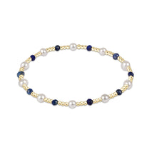 Load image into Gallery viewer, enewton Pearl Sincerity Pattern 4mm Bead Bracelet - Lapis