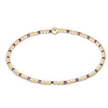 Load image into Gallery viewer, enewton Sincerity Pattern 2mm Bead Bracelet - Pink Metallic