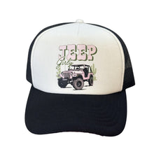 Load image into Gallery viewer, Jeep Girl Trucker Hat