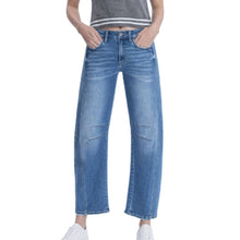 Load image into Gallery viewer, Vervet High Rise Barrel Jeans