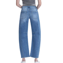Load image into Gallery viewer, Vervet High Rise Barrel Jeans