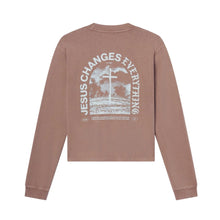 Load image into Gallery viewer, Elevated Faith Jesus Changes Everything Long Sleeve Heavyweight Tee