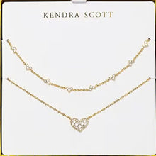 Load image into Gallery viewer, Ari Heart Necklace Gift Set