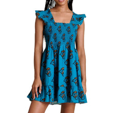 Load image into Gallery viewer, Stewart Simmons CCU Smocked Poplin Dress