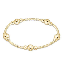 Load image into Gallery viewer, enewton 6.25" Purpose Gold 6mm Bead Bracelet