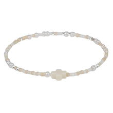 Load image into Gallery viewer, enewton Hope Unwritten Sterling Signature Cross Bracelet - Call Me On My Shellphone