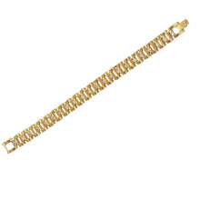 Load image into Gallery viewer, Band Bracelet with Diamonds