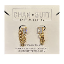 Load image into Gallery viewer, Diamond Chain Earrings