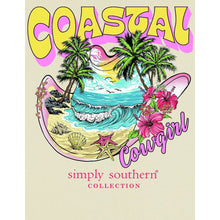 Load image into Gallery viewer, Simply Southern Coastal Cowgirl Tee