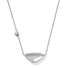 Load image into Gallery viewer, Margot Short Pendant Ivory Mother of Pearl Necklace