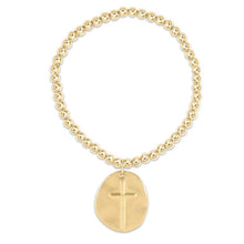 Load image into Gallery viewer, enewton Classic Gold 4mm Bead Bracelet-Inspire Gold Charm