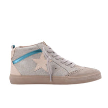 Load image into Gallery viewer, Paulina Mid-Top Sterling Woven Sneaker