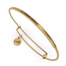 Load image into Gallery viewer, &Livy Go Forward Bravely Bangle