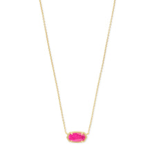 Load image into Gallery viewer, Elisa Gold Pendant Necklace in Azalea Illusion