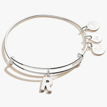 Load image into Gallery viewer, Alex &amp; Ani Initial R Charm Bangle

