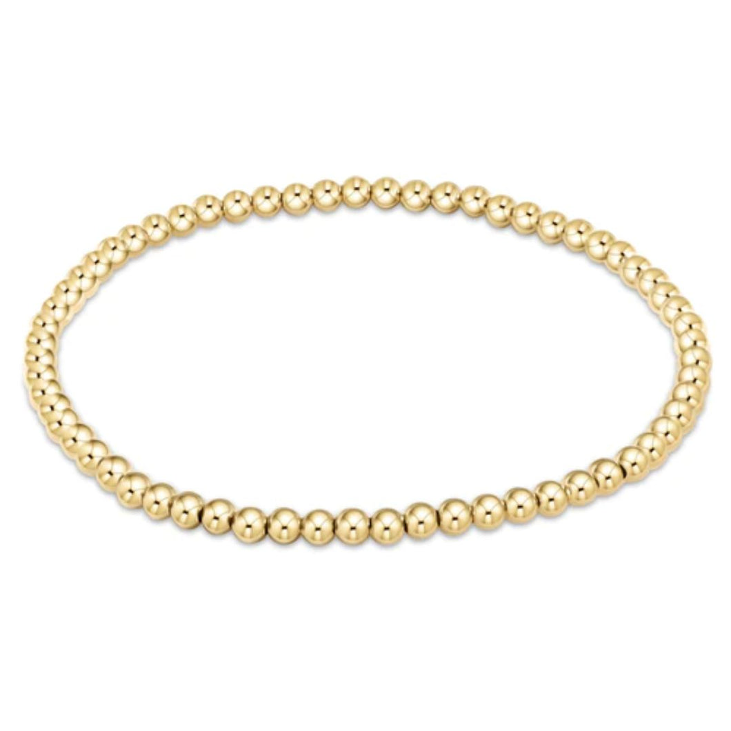 enewton Extends - Classic Gold 3mm Bead Bracelet