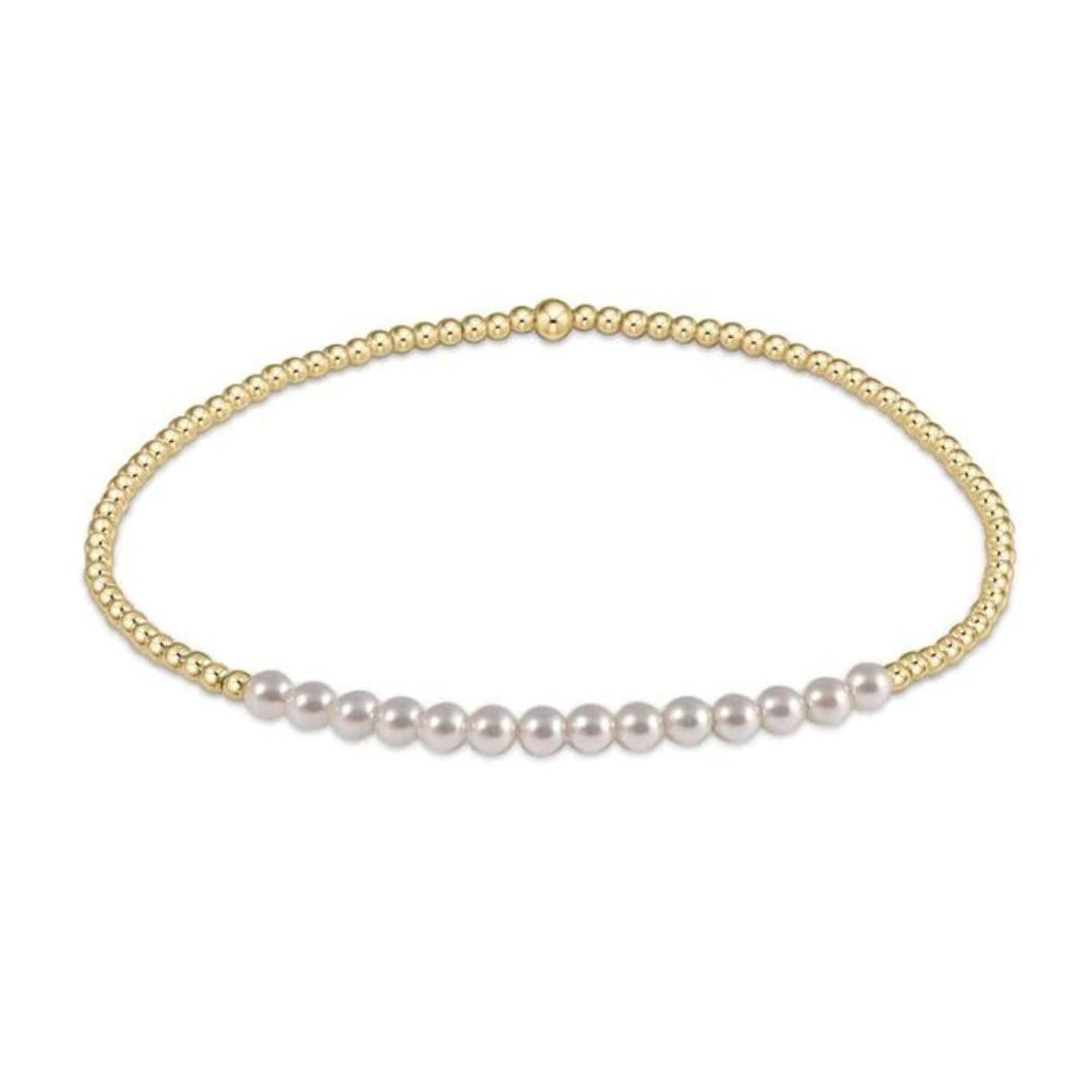 enewton Gold Bliss 2mm Pearl Braclet