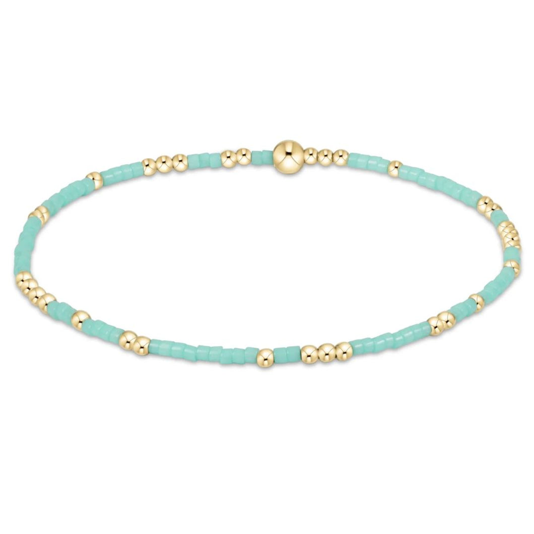 hope unwritten bracelet - mint