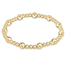 Load image into Gallery viewer, enewton EXTENDS - Classic Sincerity Pattern 6mm Bead Bracelet - Gold
