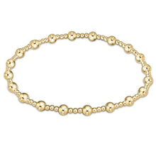 Load image into Gallery viewer, enewton EXTENDS - Classic Sincerity Pattern 4mm Bead Bracelet - Gold
