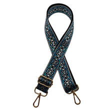 Load image into Gallery viewer, Teal Guitar Purse Strap
